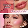 Rubor en crema ultrasuave de 3 colores para mejillas, Pincel