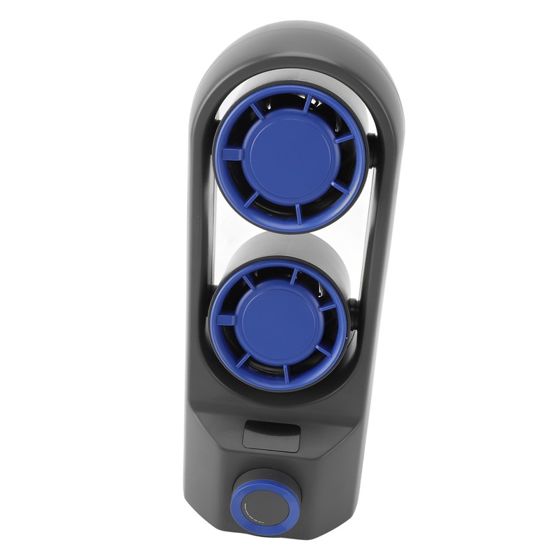 Desktop Tower Fan Profesional Efficient Stepless Speed Adjustable Dual Turbine