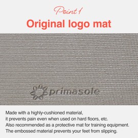 PrimasoleYoga Mat with Carry Strap. Exercise Mat for Yoga, Pilates, Fitness and Floor Workout at Home and Gym