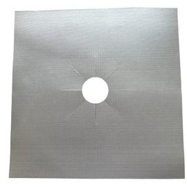 Quailitas 4-Pack Gas Hob Protectors, Non-Stick Stove Covers: Reusable, Heat-Resistant, and Easy-to-Clean Stovetop Sheets for Gas Cookers