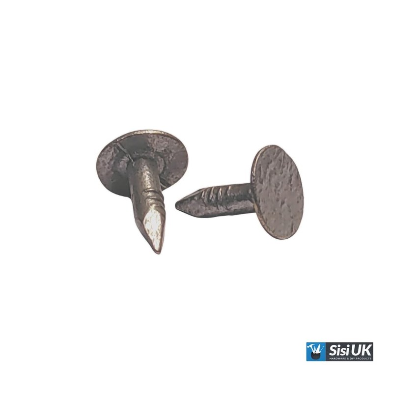 Clout Nail 13mm Galvanised Roof Shed Felt Clout Head Nails