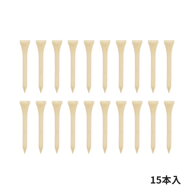 Tabata GV0509 Golf Tee, Long Tee, Wood Tee, Long Shiraki