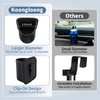 Koongloong 2PCS Car Cup Holder Clip on Door Back Seat