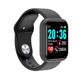 Generic Smart Watch with Heart Rate, Blood Pressure & Oxygen Monitor, Color Screen, Fitness Tracker (250, Black), medium
