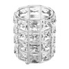 Tiardey Crystal Makeup Brush Holder Organiser Eyebrow Comb Brush Pen