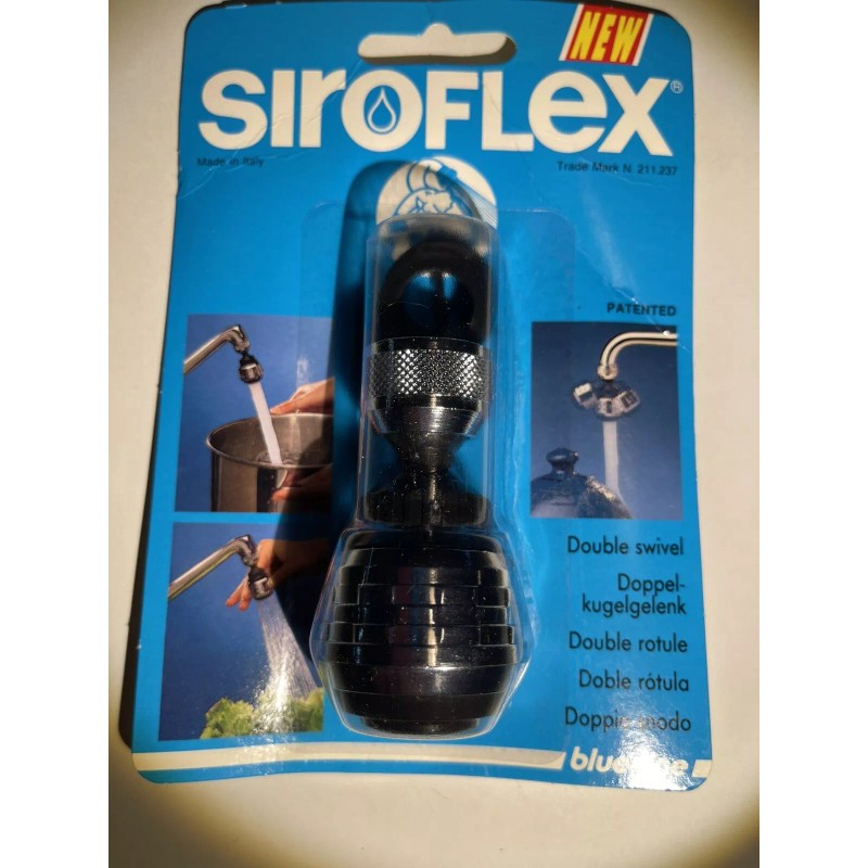 Siroflex Black double swivel aerator From Siroflex Increase Your Water