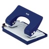 Plus Hole Punch, 2 Holes, Force 1/2, bule