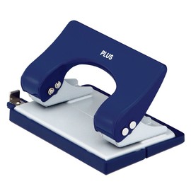 Plus Hole Punch, 2 Holes, Force 1/2, bule