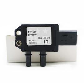 BSDIOSFL 2871960 Diesel Exhaust Gas Differential Pressure Sensor fit for Cummins Freightliner Cascadia Coronado M2 106 112 with Number 904-7127 37DPS035-01 37DPS03501
