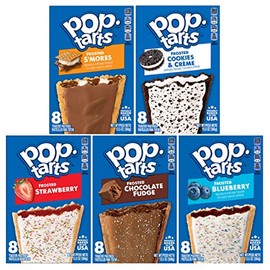 Kellogg's Pop, Tarts 5 great flavors
