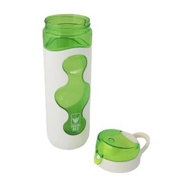 Thermo Rex X-Treme Water Bottle with Straw, Water Bottle Made of BPA-Free Plastic, Reusable, Bottle with Clip Lid, Sports Water Bottle, 720 ml, Green