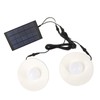 Outdoor Solar Lights IP65 Waterproof Energy Conservation 2 Headed Infrared