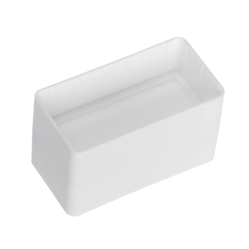 110x55mm Duct Connector with Non-Return Damper Flap - Straight Joint