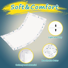 Apupmeo Disposable Dog Diaper Liners - 20PCS Dog Booster Pads for Male Female Dogs - Doggie Diaper Insert Pads for Pet Belly Bands Wraps Period Pants Covers (S,20)