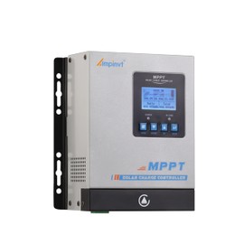 Ampinvt 40A MPPT Solar Charge Controller 12V 24V 36V 48V Auto, PV 150V Max Input Solar Panel Regulator 40amp for AGM Sealed Gel Flooded Lithium Battery