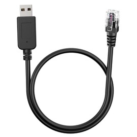 Jsvecip Radar Detector Cord, USB to RJ11 Plug Cable,for Escort Radenso XP Uniden Beltronics Cobr Whistler Radar Detector,Replacement Power Cable for Radar Detectors (RJ11-3.3ft)