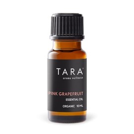TARA Spa Therapy Pink Grapefruit Bath & Diffuser Oil – 100% Organic, Concentrated, Aromatherapy Formula, Pink Grapefruit, 10ml