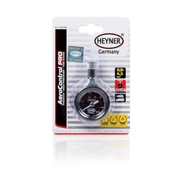 HEYNER® Tyre Pressure Gauge, Pressure Gauge, Control System for Tyres up to 4.5 Bar