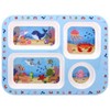 Lesser & Pavey Kids Divided Plate Blue Sea Life Toddler