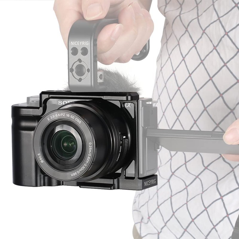 Camera Cage, NICEYRIG Sony ZV-E10 Camera Cage, Full Camera Cage,