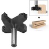 Spoilboard Router Bit 4 Flute 1/2 Shank High Carbon Steel