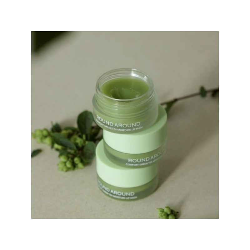 ROUND A ROUND Comfort Green Tea Moisture Lip Mask 13g