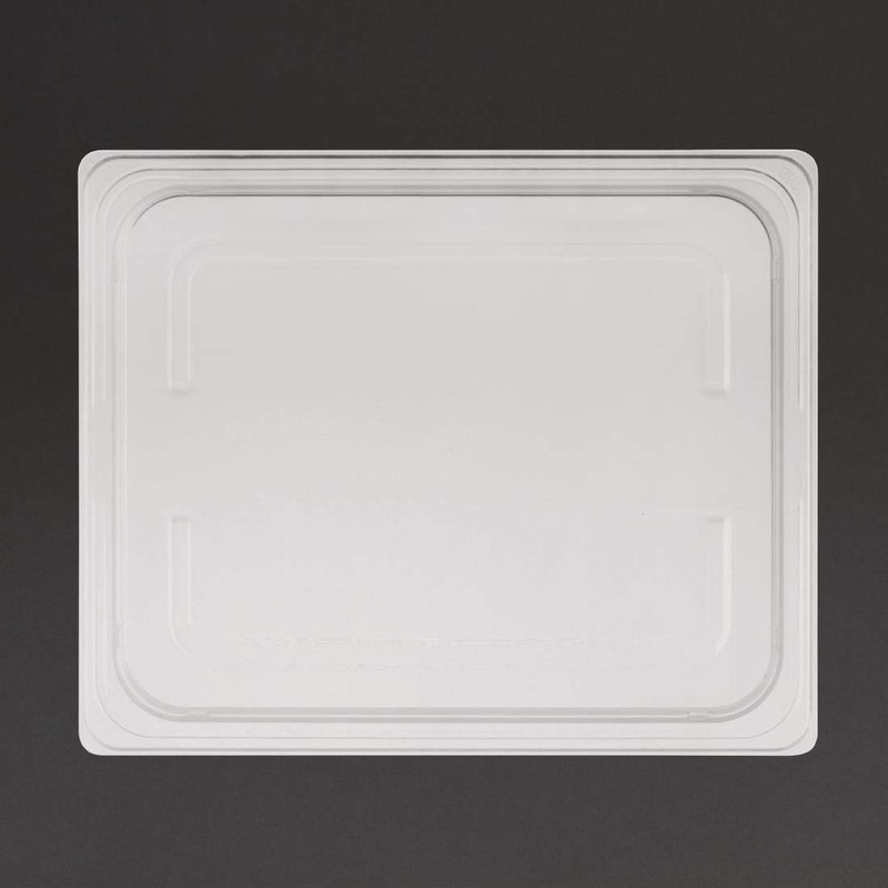 Nisbets Essentials 1/2 Gastronorm Clear Lid - Polypropylene - Dishwasher
