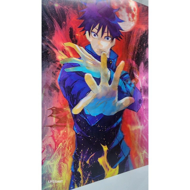 3D Holographic Lenticular Poster 3-in-1 SSJGOKUBLACK, SSJBGOKU, and More !!