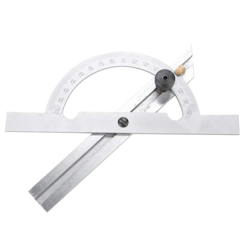 Protractor Angle Ruler,Universal Carbon Steel Digital Bevel Protractor,Adjustable Protractor,Angle Measurement