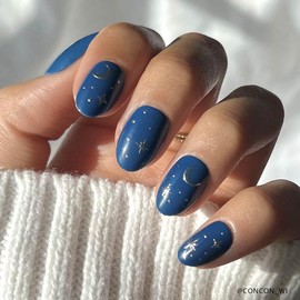 Glamnetic Short Oval Press On Nail Collection - Nail Glue & Remover:_Luna Lovegood™
