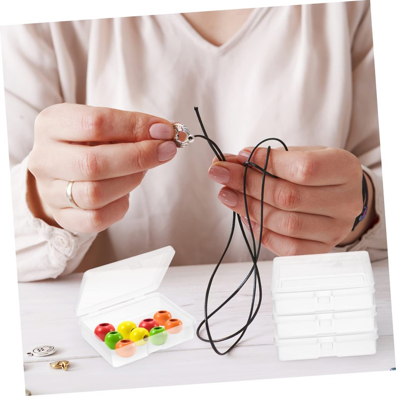 TEHAUX 24Pcs Boxes Craft Organizers and Storage Small Parts Organizer