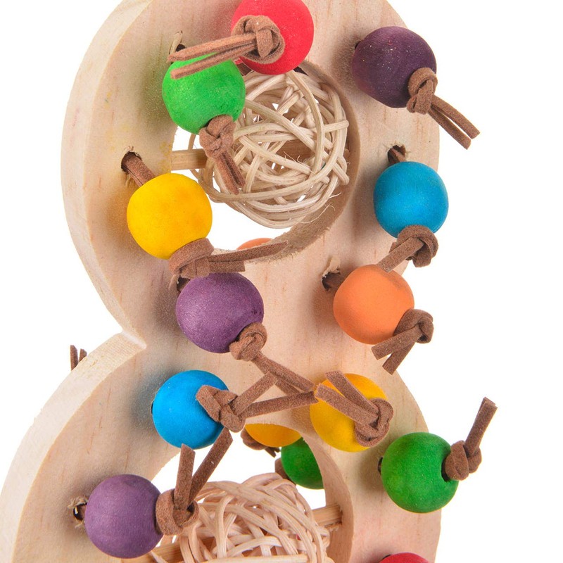 HappyBird The Colourful 8 - Skill Toy for Parrots