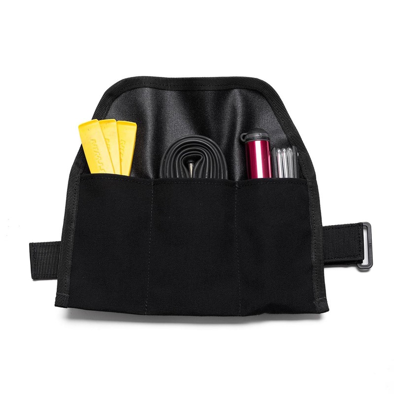 PACK2RIDE Blossom - Bolsa enrollable para bicicleta, resistente al agua,