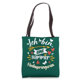 Eine Hammer Hochspringerin Für Frauen Geschenk Hochsprung Tote Bag