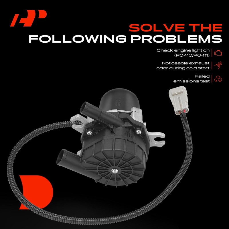 A-Premium 17610-0S010 Secondary Air Injection Smog Pump Compatible with 2007-2013