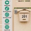 uxcell 3 Sheets/30 Pcs Mailbox Numbers for Outside, 3 Inch
