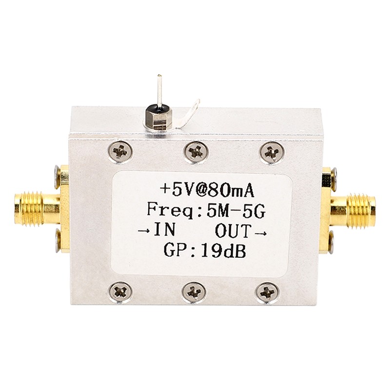 Signal Amplifier Module Broadband High Linearity 19dB 5M‑5G RF Signal
