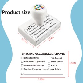 Teacher Stamps,Checkbox Grading Teacher Stamps Stamps (Black)