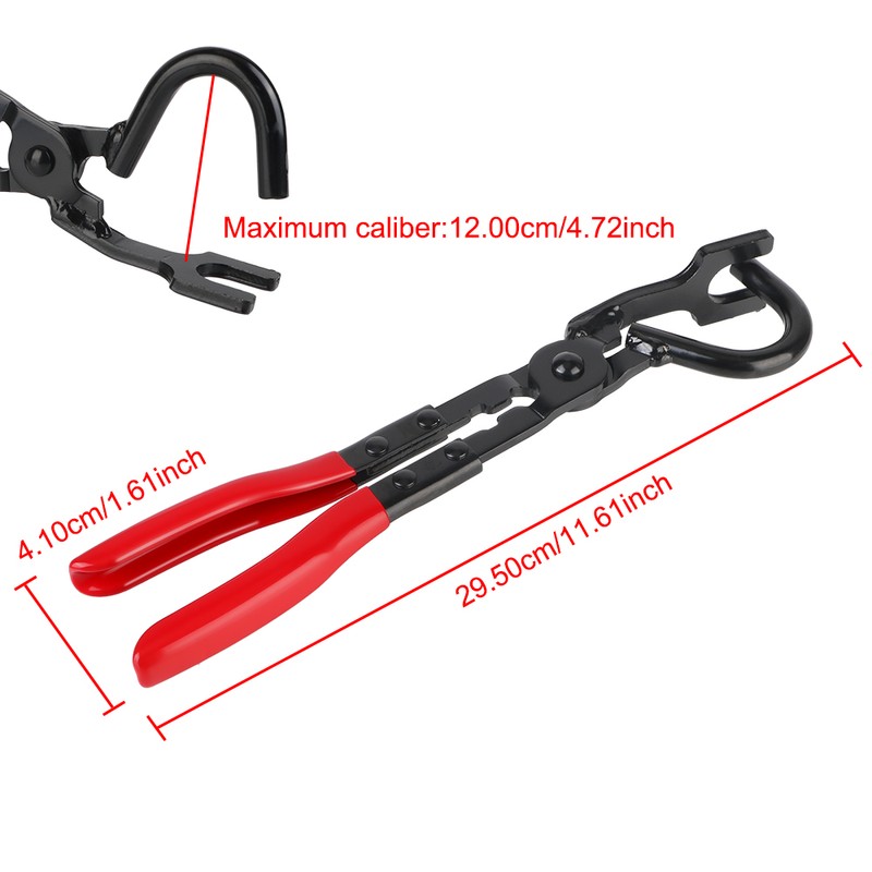 Exhaust Hanger Removal Pliers with Offset Jaw for Rubber Muffler