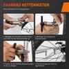 HENMI Chain Riveter Bicycle, Chain Pliers, Chain Gauge and 4