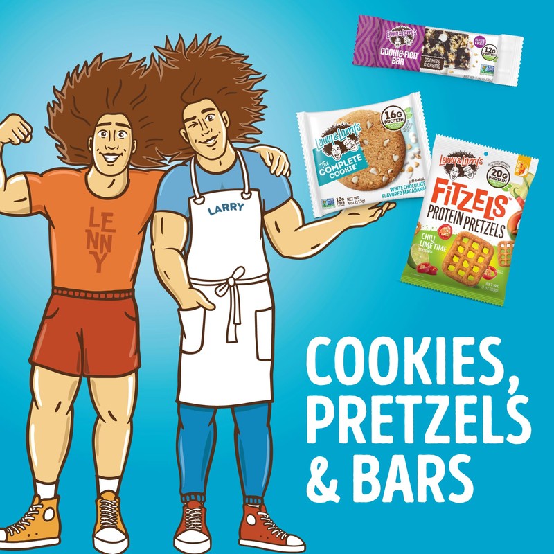 Lenny & Larry's Protein Cookie, [Chocolate Chip], Chewy Soft Baked,