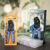 Estmoon Crimping Pliers Blade Receptacles Set with Protective Sleeves
