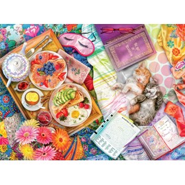 Buffalo Games - Aimee Stewart - Breakfast in Bed - 1000 Piece Jigsaw Puzzle