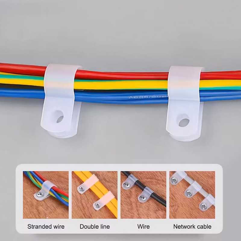 Audiophan Threaded Cable Clip Cable Clip Wire Clamp Cable Diameter