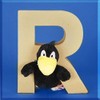 Letter R Raven – Magnet 5 x 5 cm Decoration