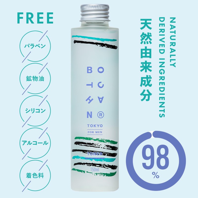 BOTCHAN Forest Toner 5.1 fl oz (150 ml) Men’s Aloe
