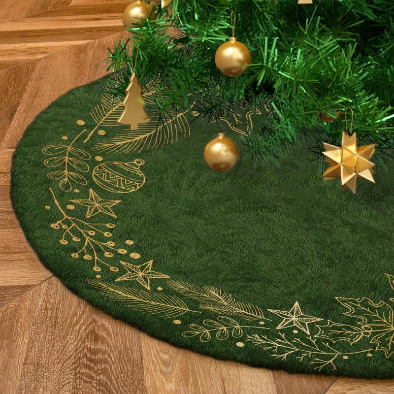 Christmas Tree Skirt Under Christmas Tree Large 120 cm Diameter