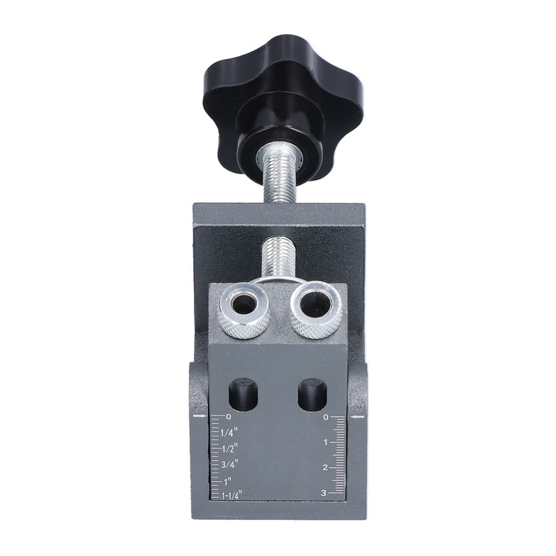 52Pcs Oblique Pocket Hole Jig Inclined 15 Degree Adjustable Drilling