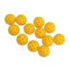 12PCS 74mm 40 Holes Pickleballs PE Plastic High Elasticity Pickleball