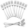HaWare Stainless Steel Table Forks Set of 12, 20 cm
